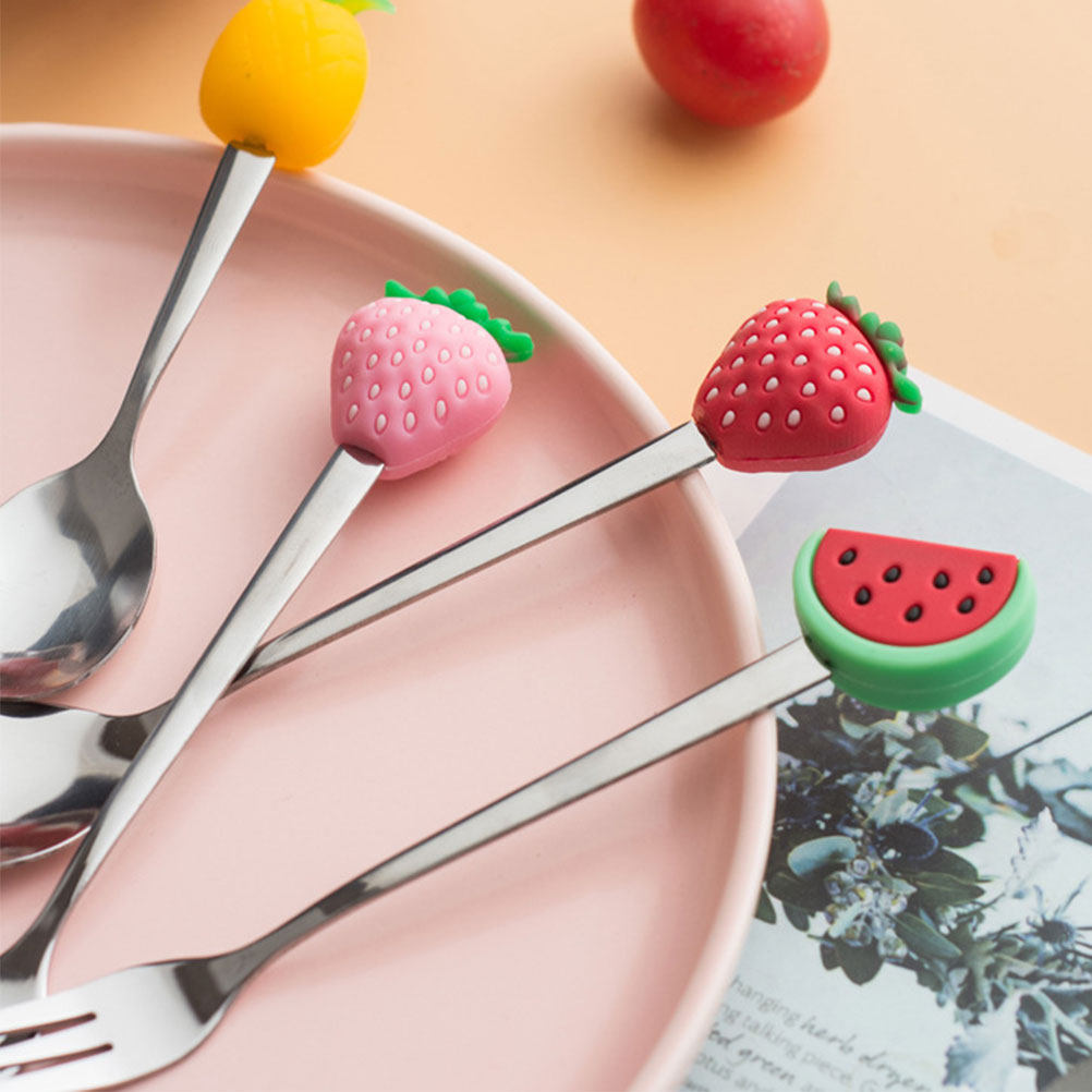 4 Stück Edelstahl-Obstgabeln,  – Kitchen Gadgets Gold Bewertung und Preis