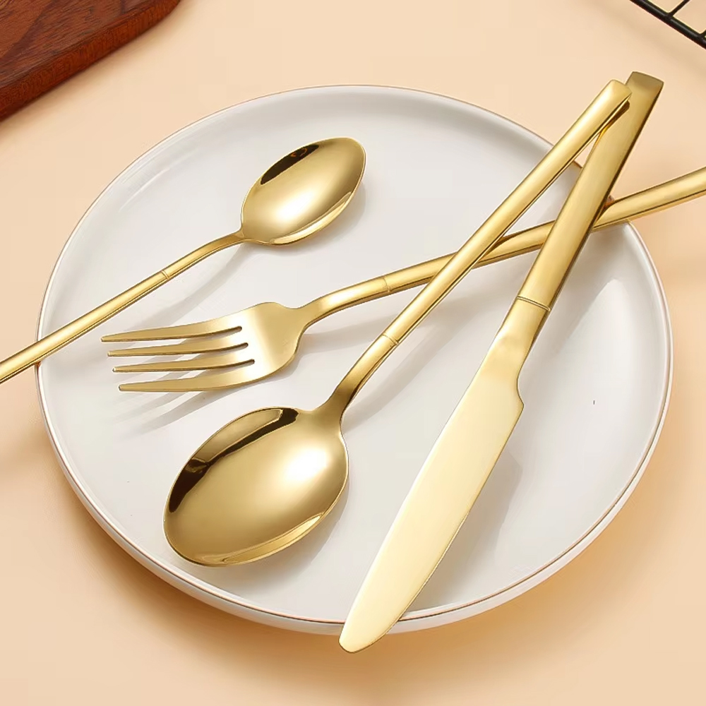 6/24/30PCS Gold Geschirr Sets  – Kitchen Gadgets Gold Bewertung und Preis