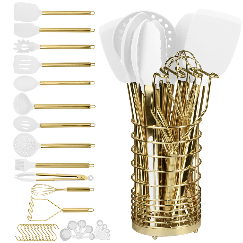15-teiliges Kochutensilien-Set – Kitchen Gadgets Gold Bewertung und Preis